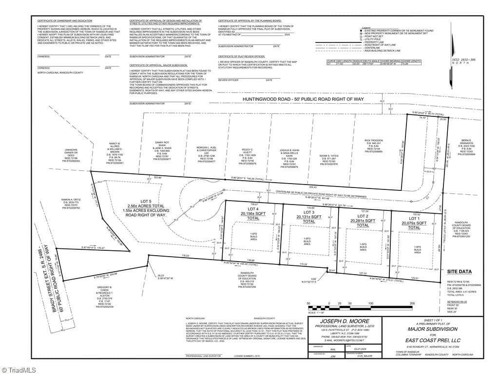 4650 Huntingwood Road, Ramseur NC 27316