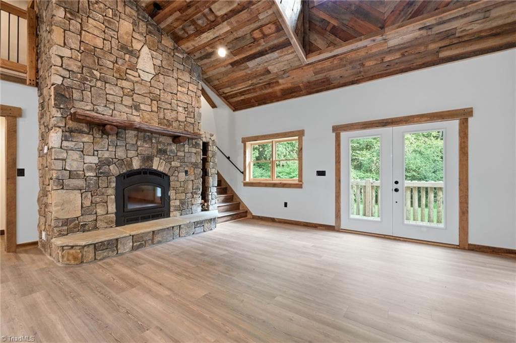 Stick/Site Built at 486 Hunter-Lysik Way, Laurel Springs NC 28644, photo 6 of 32
