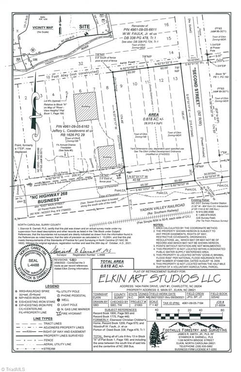 Remarks at TBD-000 E Main Street, Elkin NC 27041, photo 5 of 11