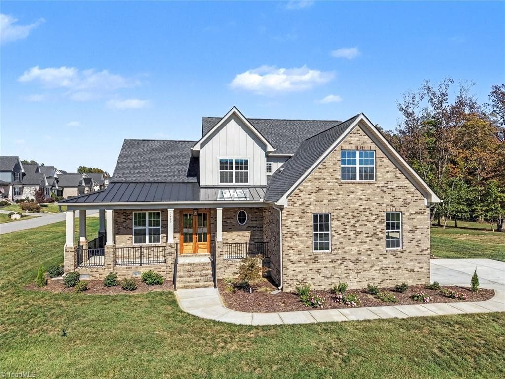 Stick/Site Built at 7400 Harkwood Court, Oak Ridge NC 27310, photo 2 of 45