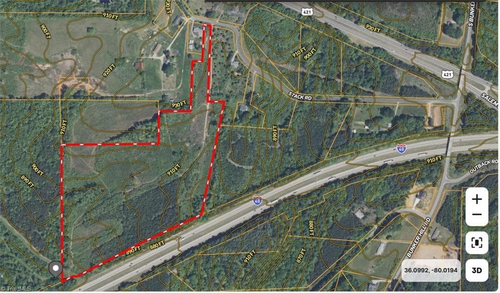 Unimproved Land at 9033 Stack Road, Colfax NC 27235, photo 3 of 10