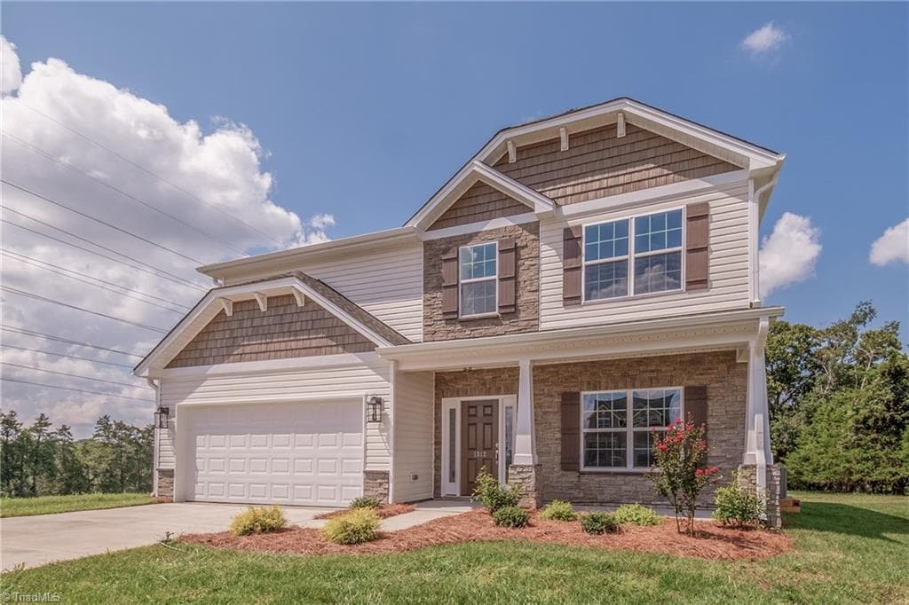 Stick/Site Built at 1312 Dandridge Drive, Kernersville NC 27284, photo 3 of 35