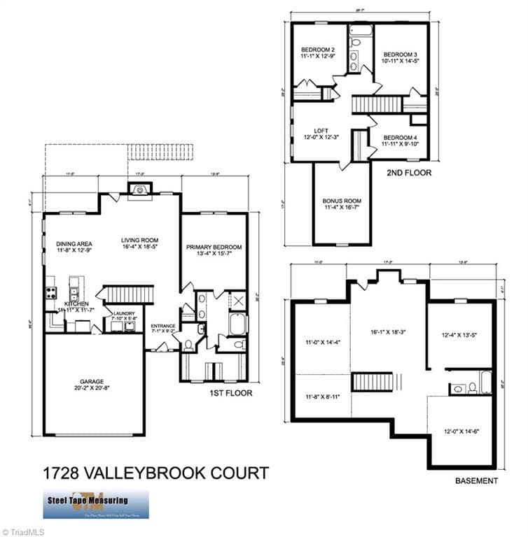 Stick/Site Built at 1728 Valley Brook Court, Clemmons NC 27012, photo 49 of 50