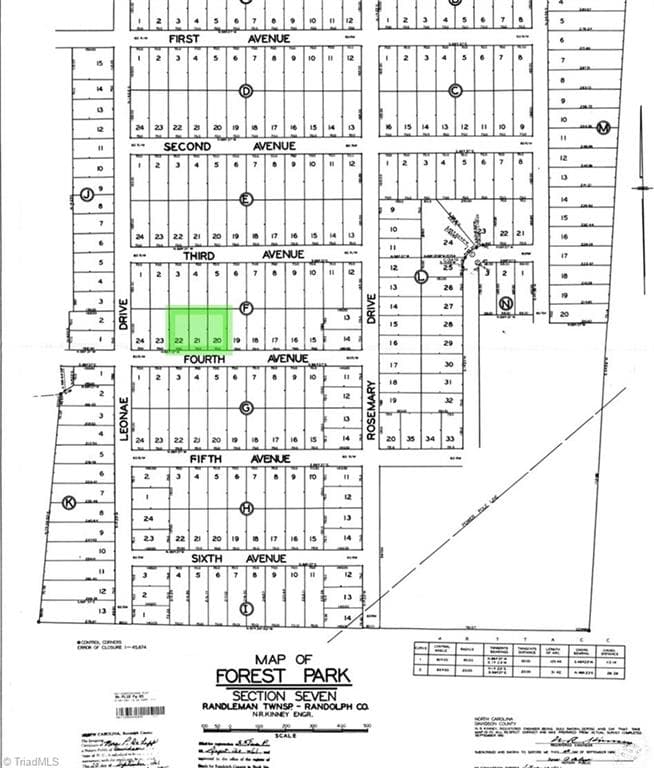 Unimproved Land at 00-00 Fourth Park Avenue, Randleman NC 27317, photo 18 of 18
