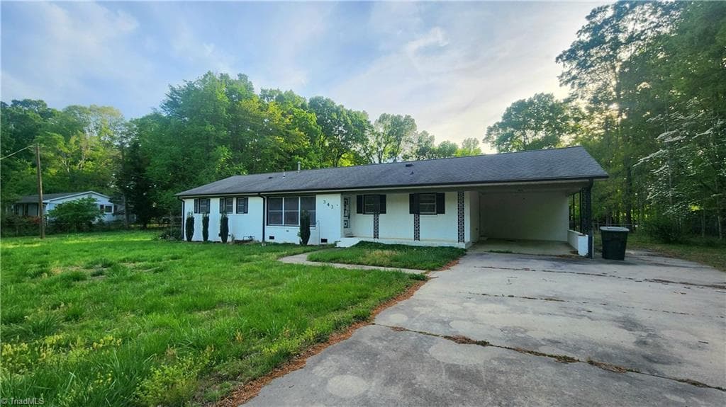 Stick/Site Built at 343 Pervie Bolick Street, Eden NC 27288, photo 2 of 48