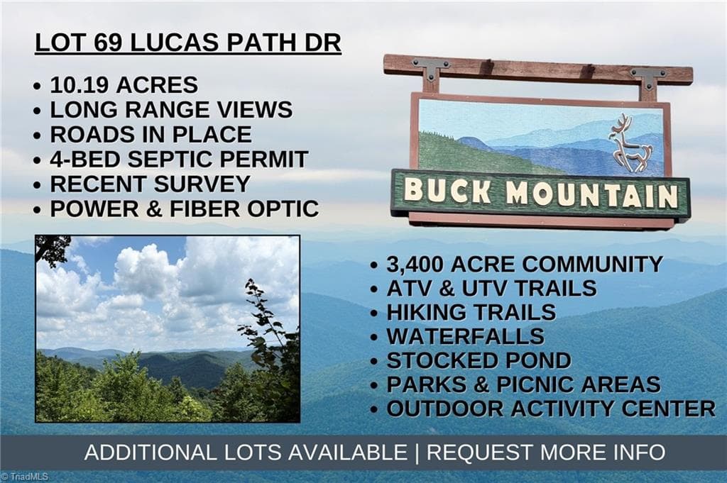 337 Lucas Path Drive, Purlear NC 28665