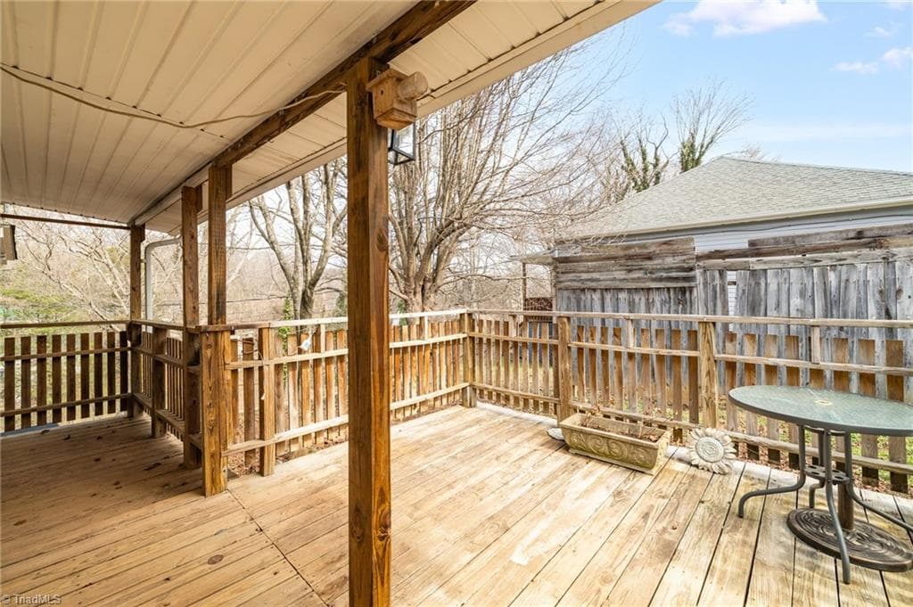 Deck - 904 Branch Street, Eden NC 27288, Eden