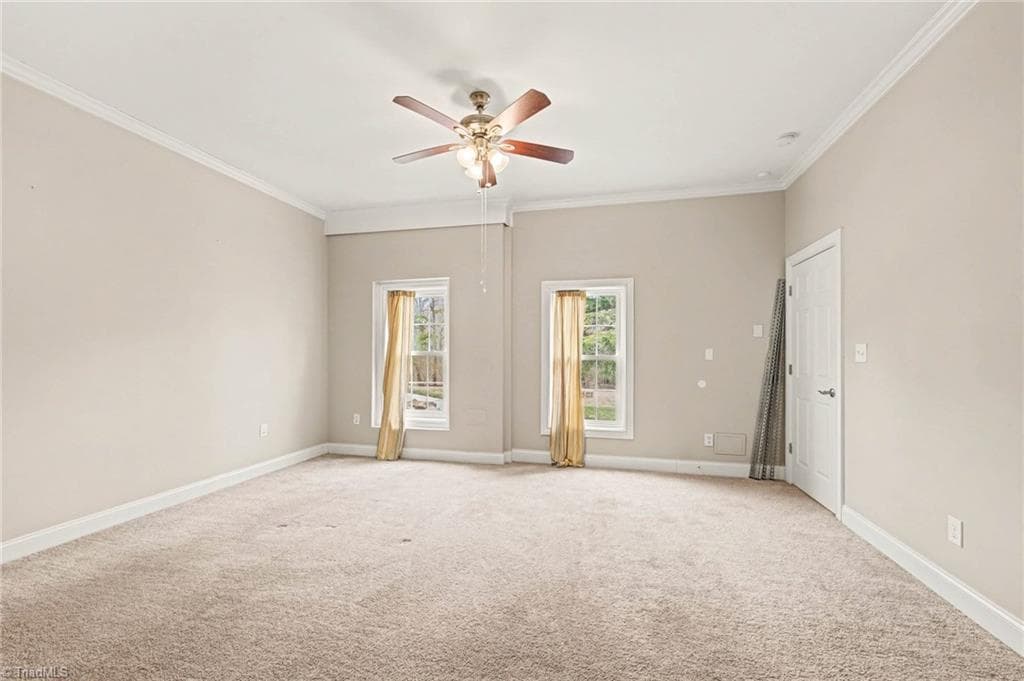 Flex space in basement. Can be used as a bedroom or office - 6705 Polo Farms Drive, Summerfield NC 27358, Summerfield