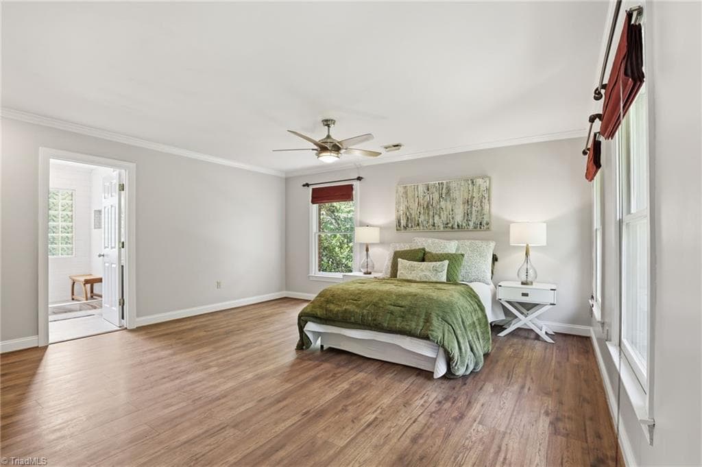 Large Primary Bedroom - 2027 Fairview Circle, Wilkesboro NC 28697, Wilkesboro