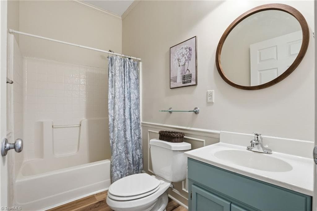 Basement Full bathroom - 2027 Fairview Circle, Wilkesboro NC 28697, Wilkesboro