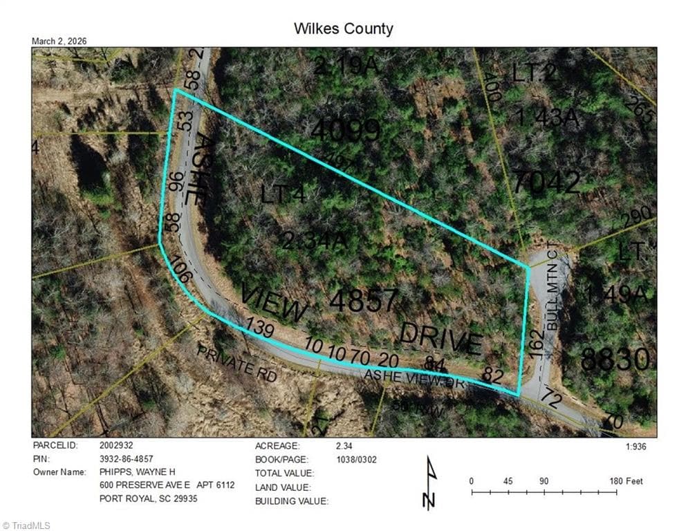 Unimproved Land at TBD Ashe View Drive, Millers Creek NC 28651, photo 6 of 7