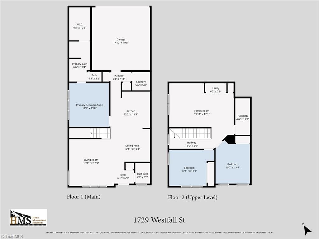 Stick/Site Built at 1729 Westfall Street, Kernersville NC 27284, photo 35 of 36