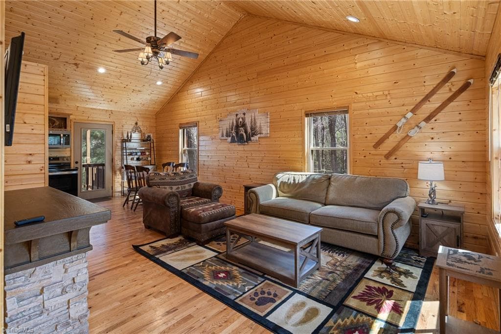 Stick/Site Built at 128 Deer Antler Drive, Purlear NC 28665, Purlear, photo 2 of 50