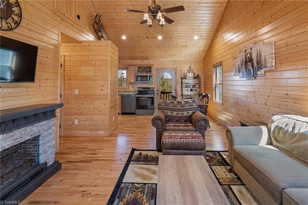 Stick/Site Built at 128 Deer Antler Drive, Purlear NC 28665, Purlear, photo 16 of 50
