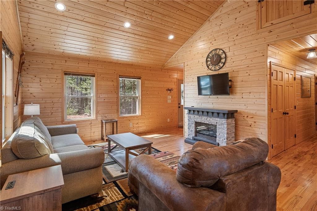 Stick/Site Built at 128 Deer Antler Drive, Purlear NC 28665, Purlear, photo 3 of 50