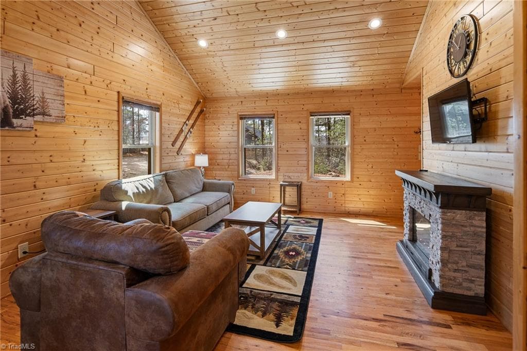 Stick/Site Built at 128 Deer Antler Drive, Purlear NC 28665, Purlear, photo 4 of 50
