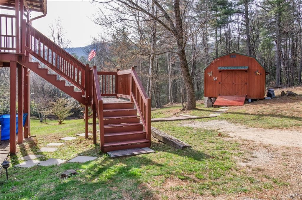 Stick/Site Built at 6414 Summit Road, Purlear NC 28665, photo 33 of 36
