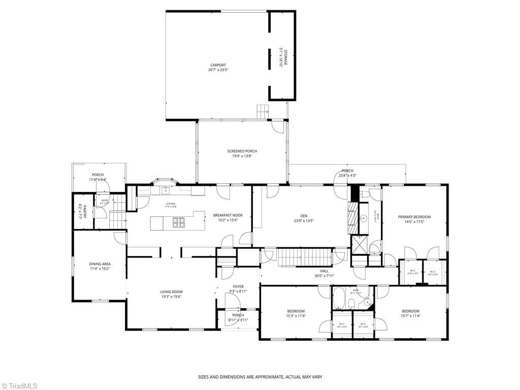 Stick/Site Built at 1903 Huntington Road, Greensboro NC 27408, photo 47 of 49