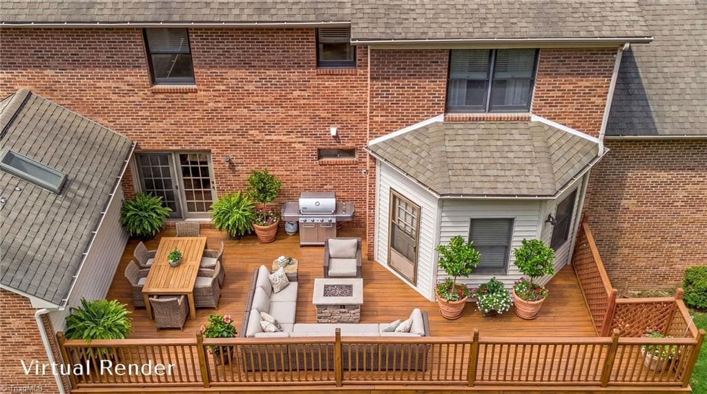 Deck AI DECORATED - 2173 Hawthorne Lane, Wilkesboro NC 28697, Wilkesboro
