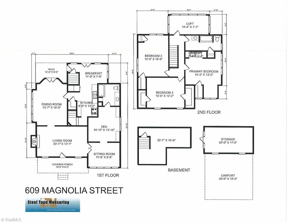 Stick/Site Built at 609 Magnolia Street, Greensboro NC 27401, photo 38 of 44