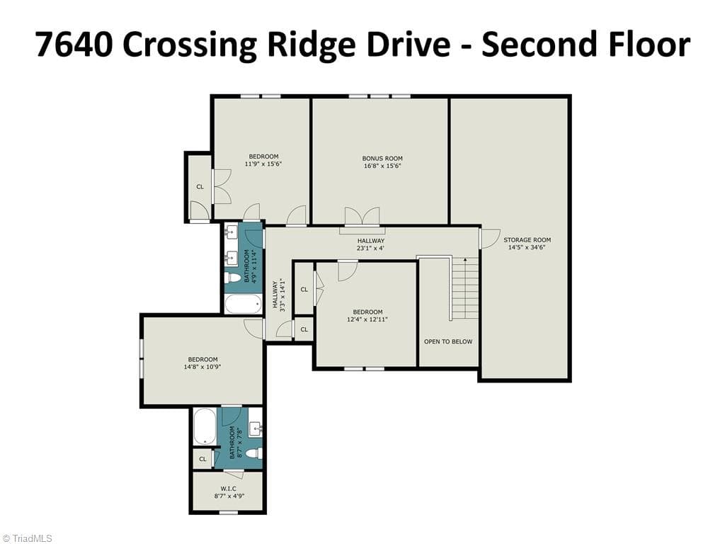 Stick/Site Built at 7640 Crossing Ridge Drive, Belews Creek NC 27009, photo 50 of 50