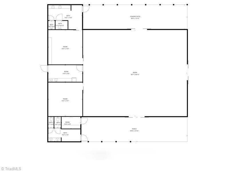 Stick/Site Built at 848 Hebron Church Road, Winston-Salem NC 27107, Winston-Salem, photo 49 of 50