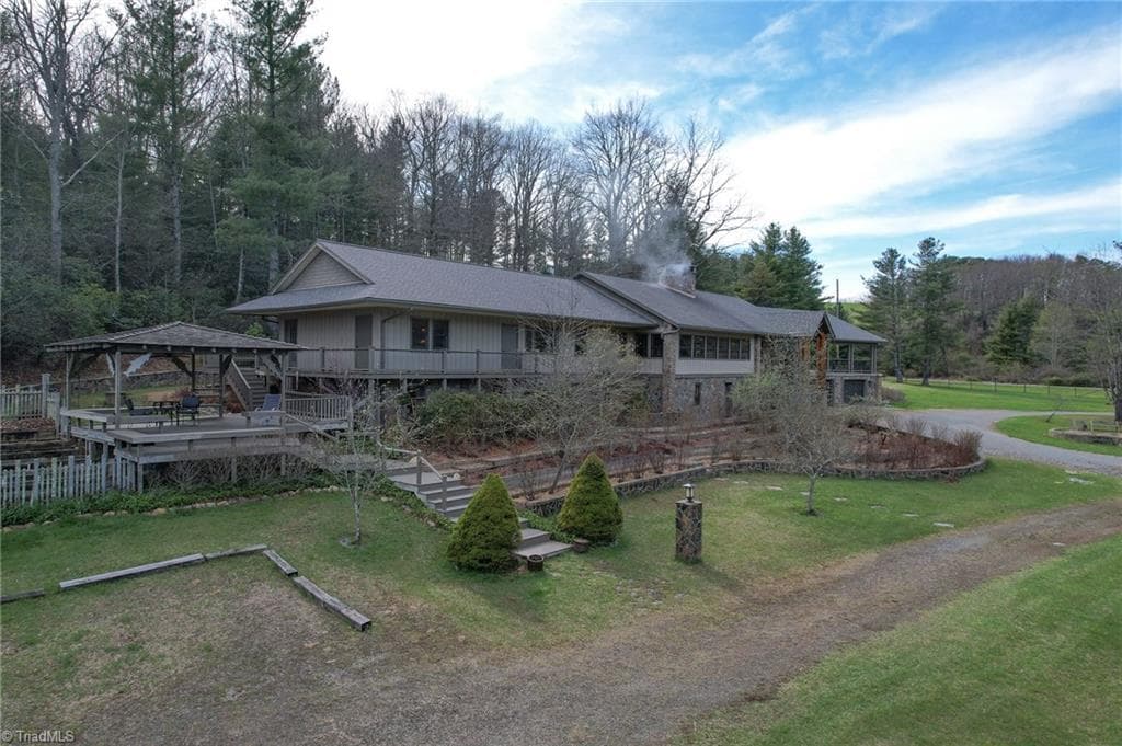 Stick/Site Built at 110 Mountain Hearth Drive, Sparta NC 28675, photo 2 of 49