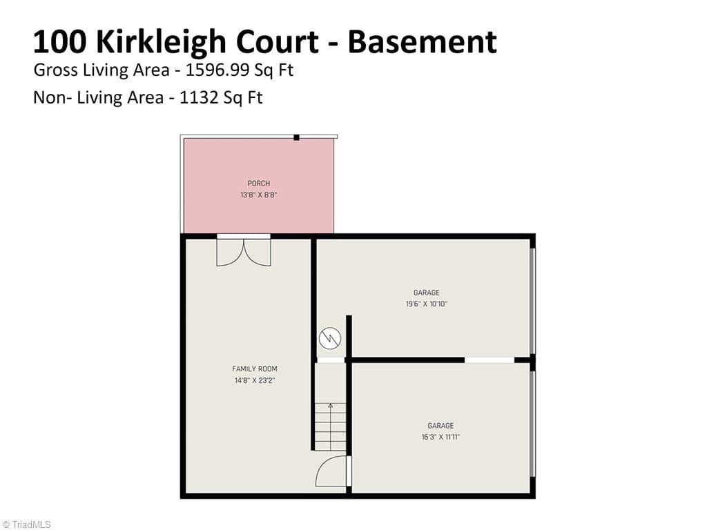 Stick/Site Built at 100 Kirkleigh Court, King NC 27021, photo 29 of 31