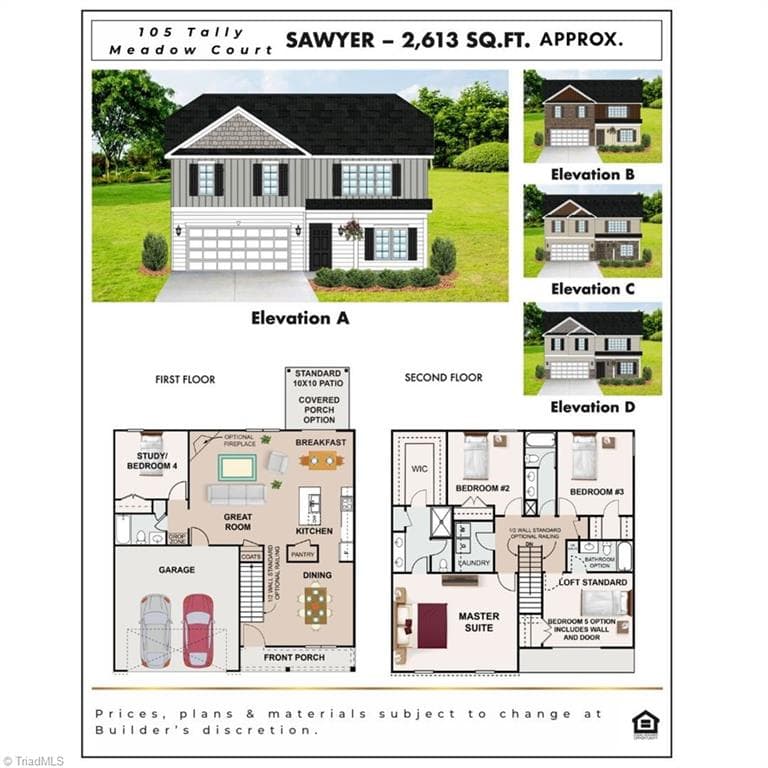 Stick/Site Built at 105 Tally Meadow Court, Lexington NC 27295, photo 41 of 48