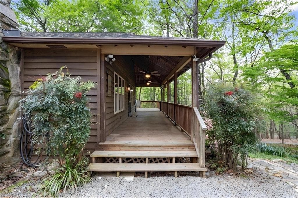 Stick/Site Built at 227 Baldwin Drive, Lowgap NC 27024, photo 32 of 37
