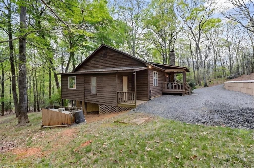 Stick/Site Built at 227 Baldwin Drive, Lowgap NC 27024, photo 31 of 37