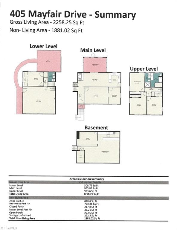 Stick/Site Built at 405 Mayfair Drive, Winston-Salem NC 27105, Winston-Salem, photo 36 of 36