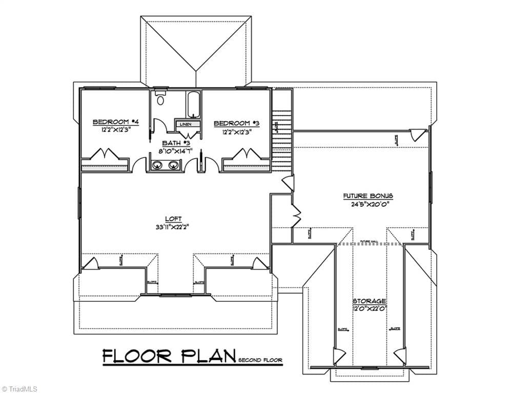 Stick/Site Built at 3107 Fairgrove Trace, Browns Summit NC 27214, Browns Summit, photo 3 of 5