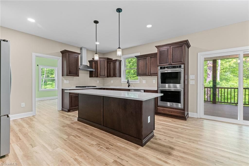 Stick/Site Built at 160 Tullyries Lane, Lewisville NC 27023, photo 10 of 49