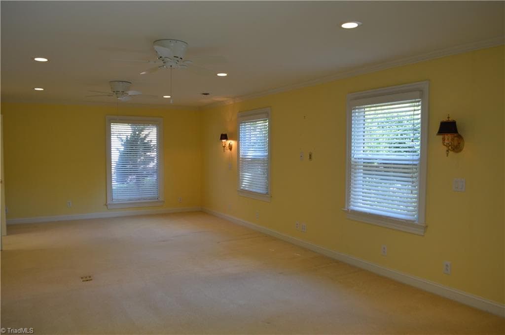 Large Primary Suite on Main Level with private bath and lots of closets! - 700 Lakemont Trail, Mount Airy NC 27030, Mount Airy