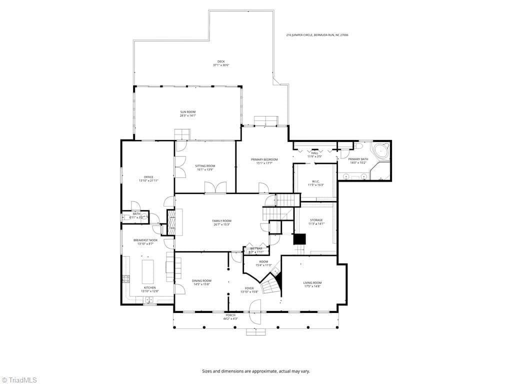 Stick/Site Built at 216 Juniper Circle, Bermuda Run NC 27006, photo 48 of 49