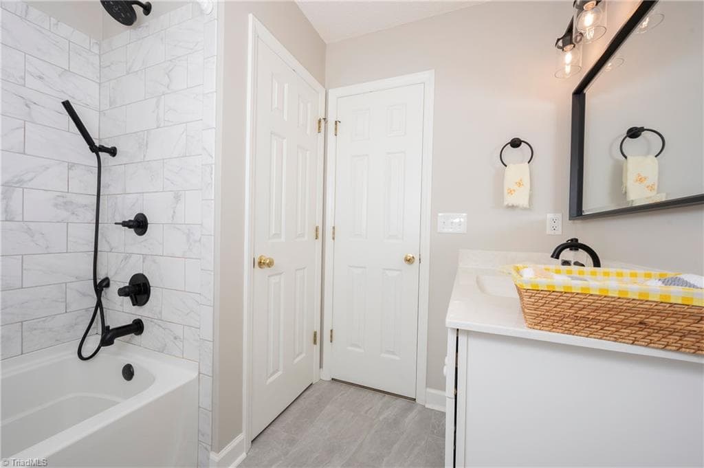 Updated upper level bath - 103 Camille Court, King NC 27021, King