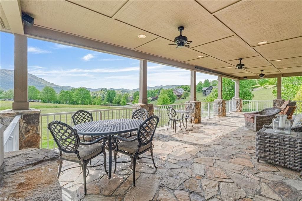 Stick/Site Built at 891 Olde Charter Circle, Jefferson NC 28640, photo 41 of 44