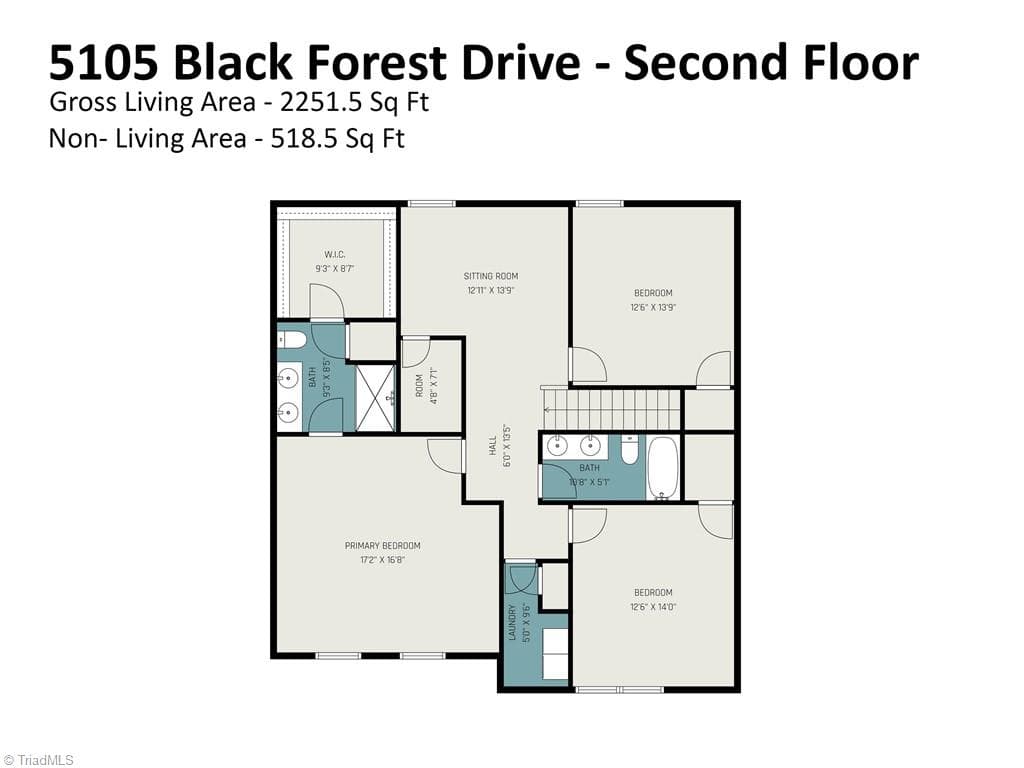 Stick/Site Built at 5105 Black Forest Drive, Greensboro NC 27405, photo 20 of 21