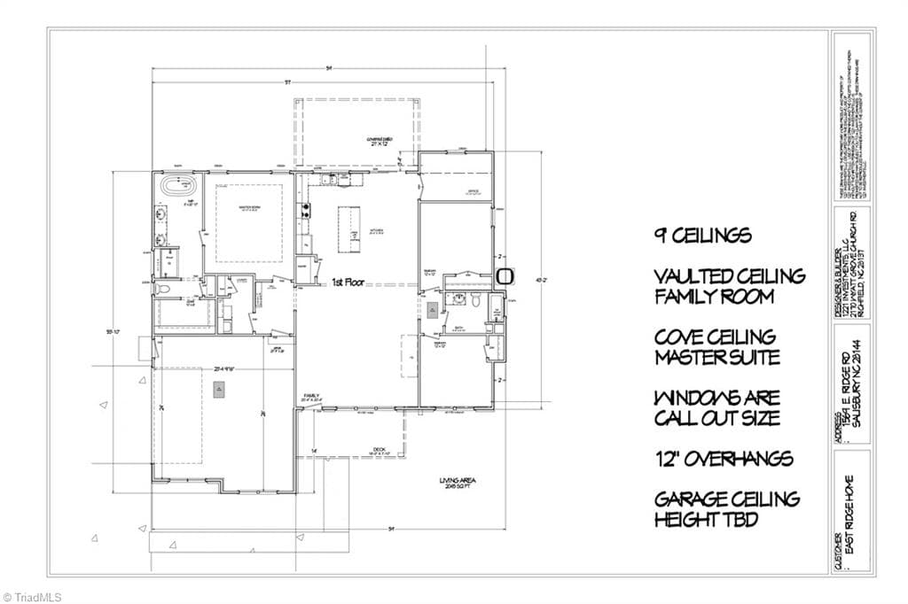 Stick/Site Built at 1569 E Ridge Road, Salisbury NC 28144, photo 35 of 35