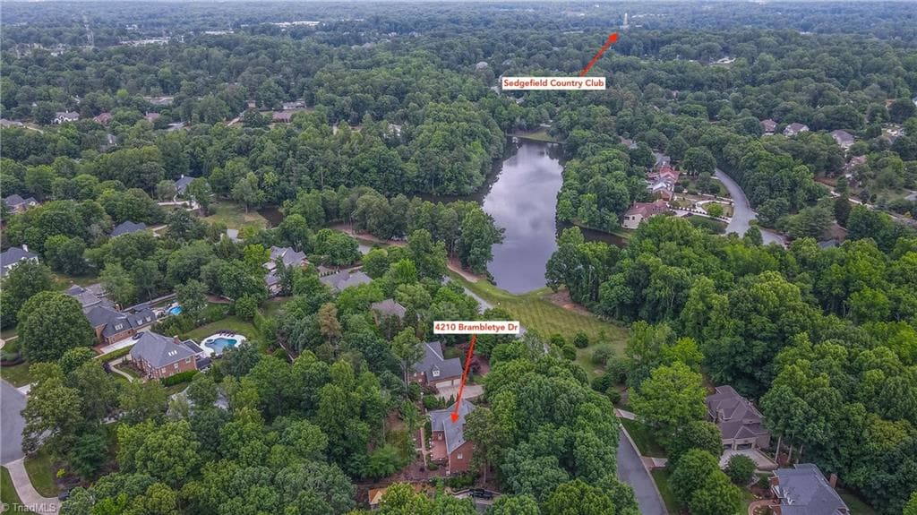Stick/Site Built at 4210 Brambletye Drive, Greensboro NC 27407, photo 49 of 50