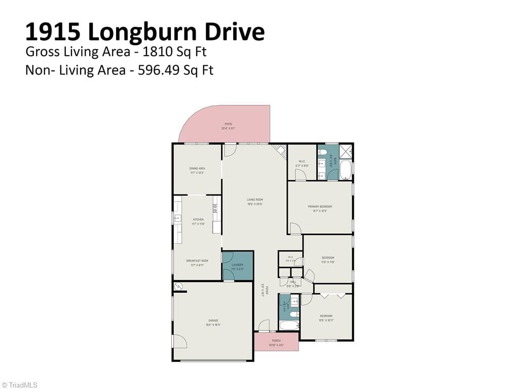 Stick/Site Built at 1915 Longburn Drive, Kernersville NC 27284, photo 25 of 25