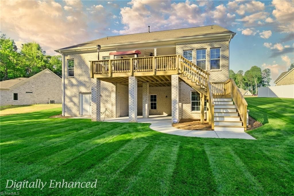 Stick/Site Built at 293 Vine Ridge Drive, Winston-Salem NC 27127, photo 36 of 44