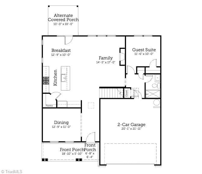 Stick/Site Built at 3244 Thelbe Lane, Kernersville NC 27284, photo 33 of 34