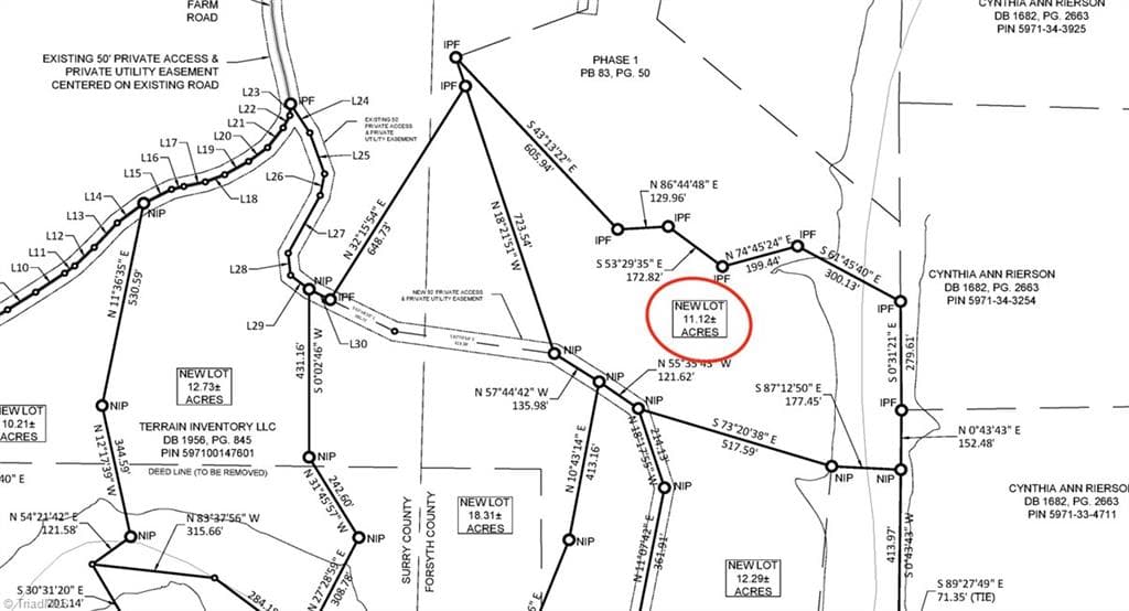 Unimproved Land at 11 Roby Fulk Road, Pinnacle NC 27043, photo 13 of 13