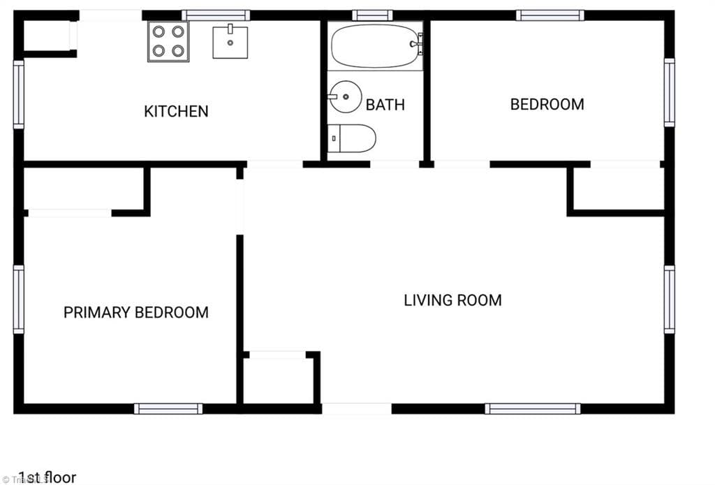 Stick/Site Built at 305 Woodbury Street, High Point NC 27260, photo 18 of 18
