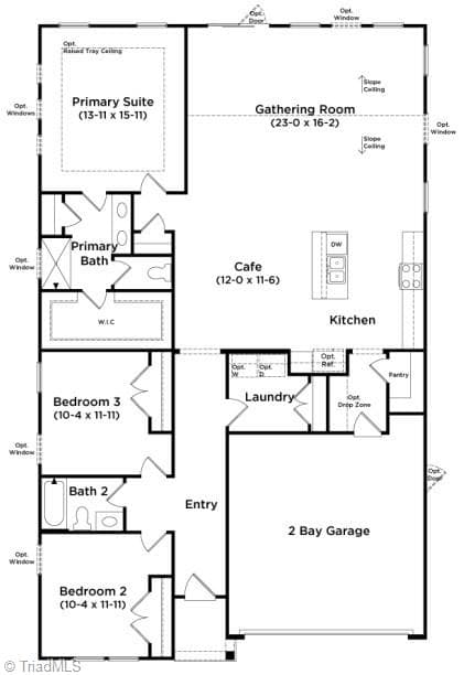 Stick/Site Built at 1270 Ophelia Way, Gibsonville NC 27249, photo 2 of 9