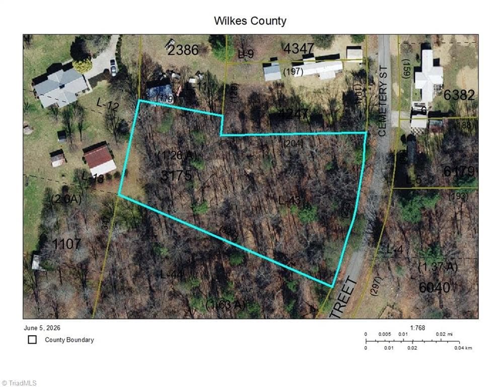 Single Family Residence at Lot 43 Cemetery Street, Ronda NC 28670, photo 2 of 6