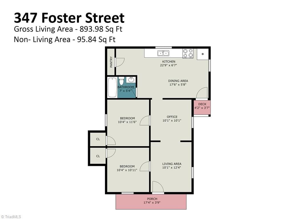 Stick/Site Built at 347 Foster Street, Burlington NC 27217, Burlington, photo 18 of 18