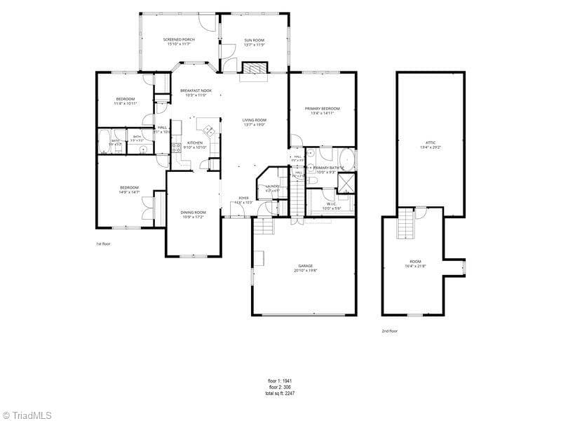 Stick/Site Built at 1225 Avery Way, Kernersville NC 27284, photo 24 of 24